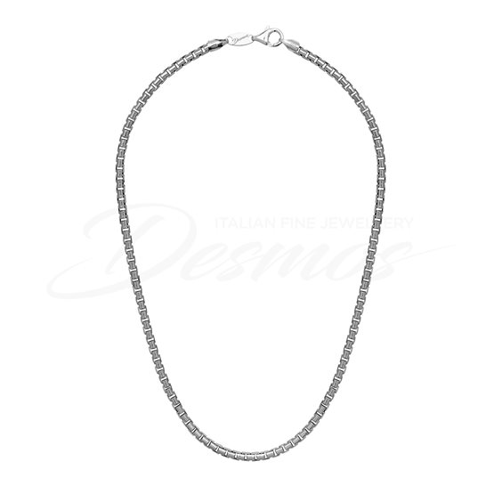 Collana Desmos Uomo in Argento VENETIAN BOX W 51 - VENETIAN BOX W 51